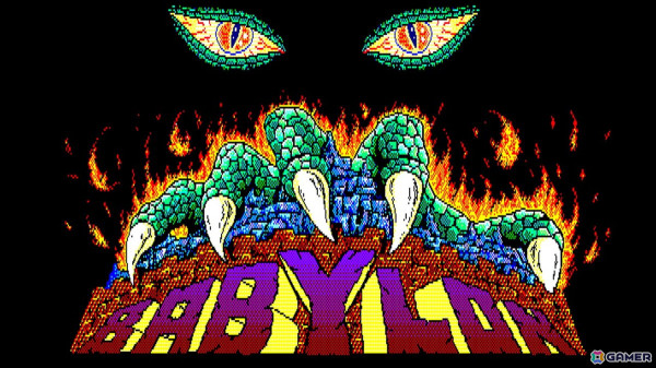 体当たりやジャンプを駆使するサイドビューのアクションRPG「EGGコンソール バビロン PC-8801mkIISR」がSwitchで配信！の画像