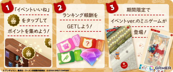 「ラーメン赤猫～ニャンて素敵なラーメン店～」1月のゲーム内イベント「新年！めでたいお正月っス！」が12月31日より開催！の画像2