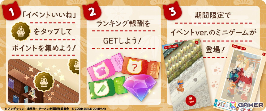 「ラーメン赤猫~ニャンて素敵なラーメン店~」1月のゲーム内イベント「新年!めでたいお正月っス!」が12月31日より開催!の画像