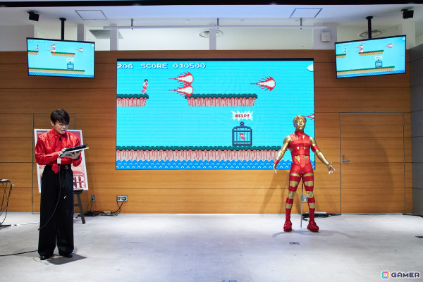 西川貴教さんが登壇したパルコグランバザールとのコラボ発表会レポートが公開！HOT LIMITスーツを着用したマネキンの除幕式やオリジナルゲームのプレイもの画像6