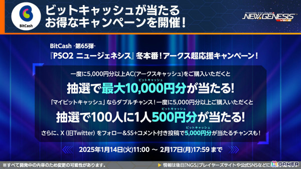 「PSO2 ニュージェネシス」×アニメ「とある魔術の禁書目録III」のコラボが開催決定！フリーレンコラボの続報や2025年のロードマップもの画像16