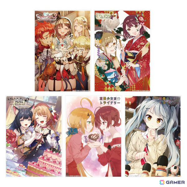 「ガスト新春グッズ＆くじ2025」が2025年1月3日より順次発売！くじの特賞にはソフィーとレスナの新規描き下ろしA3アートコレクションが登場の画像4