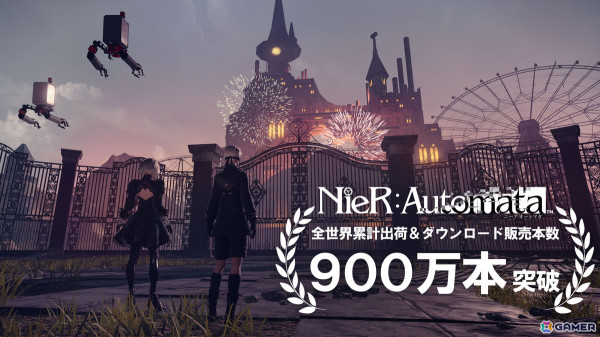 「NieR:Automata」の全世界累計出荷＆ダウンロード販売本数が900万本を突破！今年だけでさらに100万本を販売の画像1
