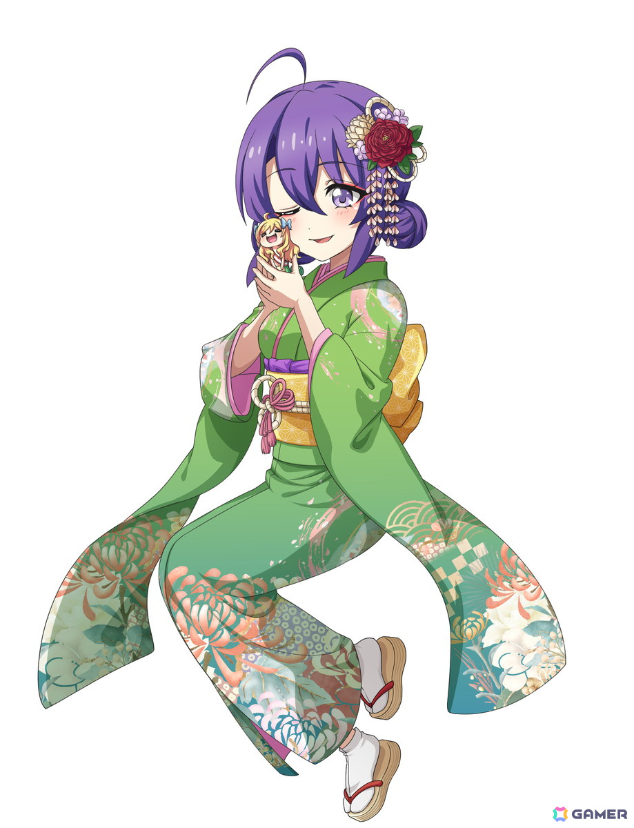 邪神ちゃんドロップキック ケイオス」イベント「新春！羽根つき大勝負