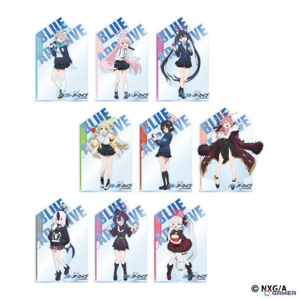 「ブルーアーカイブ The Animation」×GiGOキャンペーンが2025年1月4日より開催！カラオケBanBanコラボのイラストを使った限定景品が登場の画像3