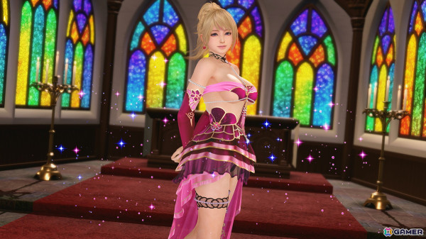 「DEAD OR ALIVE XVV」和風ながらもスタイリッシュでモダンなデザインの新SSR水着「紫電清霜」が登場！の画像15