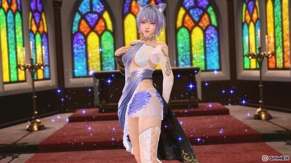 「DEAD OR ALIVE XVV」和風ながらもスタイリッシュでモダンなデザインの新SSR水着「紫電清霜」が登場！の画像16