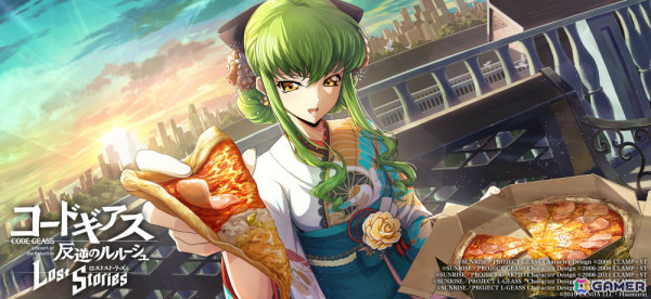 ロススト」正月衣装のC.C.やカレン、主人公をピックアップしたスカウト