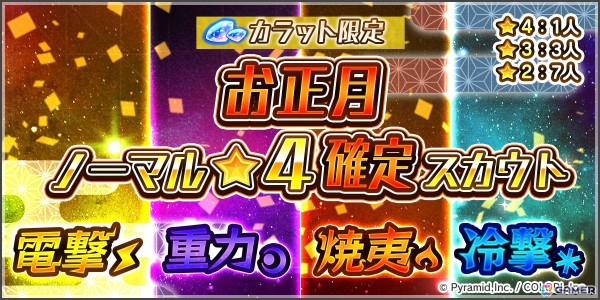 「アリス・ギア・アイギス」最大55回分の無料スカウトや★4キャラ確定スカウトなどの「お正月アップデート」が開催中！の画像4
