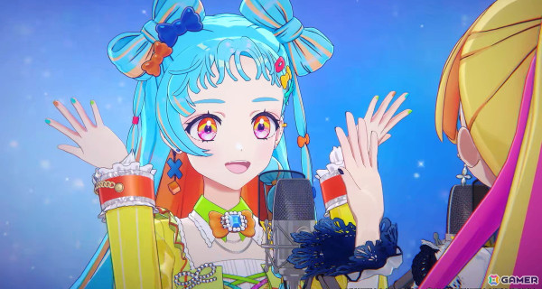「アイカツアカデミー！」の和央パリンが「アイカツプラネット！」のハナとコラボ！動画は1月11日に公開の画像