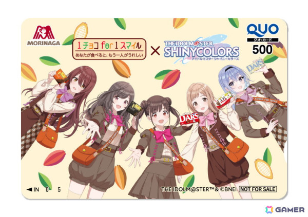「シャニマス」智代子、真乃、恋鐘、甜花、羽那が森永製菓「1チョコ for 1スマイル」の取り組みを伝えるアンバサダーに就任！アクスタなどが当たるキャンペーンもの画像7