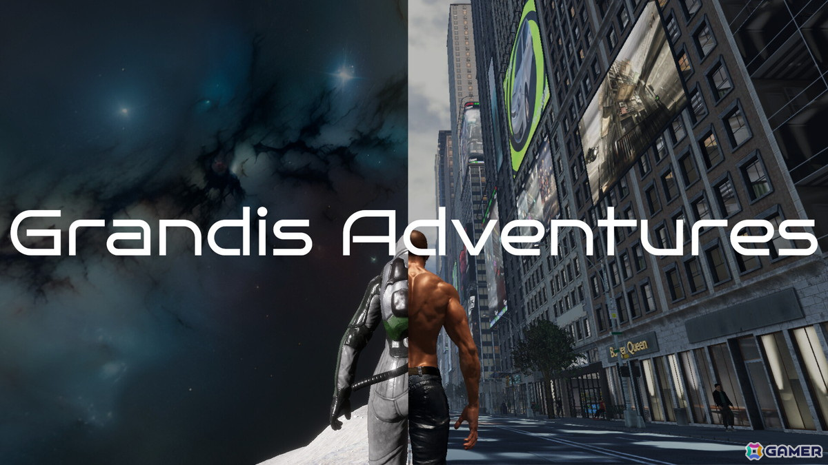 近未来都市のオープンワールドADV「Grandis Adventures」Steamストアページが公開！2月24日からのSteamフェスにも参加予定の画像