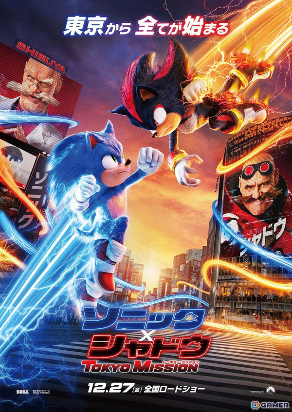 映画「Sonic the Hedgehog」シリーズ累計で全世界興行収入10億ドルを突破！最新作「ソニック × シャドウ TOKYO MISSION」も公開中の画像1