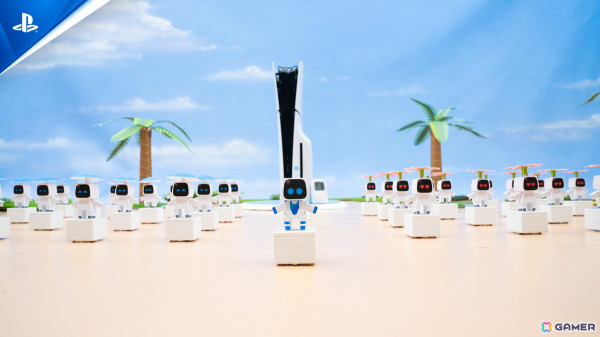 「アストロボット」と「toio」によるコラボ映像が公開！ペーパークラフトとロボットが新年のダンスを披露の画像1