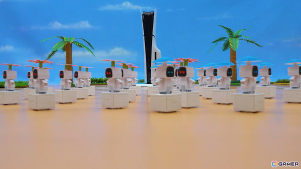 「アストロボット」と「toio」によるコラボ映像が公開！ペーパークラフトとロボットが新年のダンスを披露の画像5