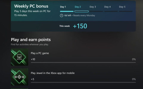 Xbox Rewardsプログラムのアップデートが実施！ゲームプレイを通じてポイントを獲得できるGame Pass クエストが日本でも提供開始