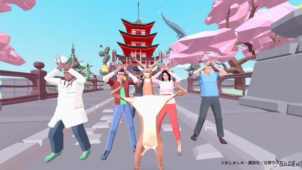 「ごく普通の鹿のゲーム DEEEER Simulator」とアニメ「しかのこのこのここしたんたん」がコラボ！「しかのこダンス」がゲーム中で踊れるようにの画像2