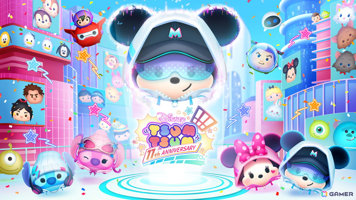 LINE：ディズニー ツムツム」に「カー」「ストリートスタイル