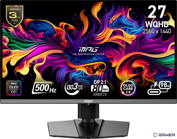 MSI、CES 2025での展示製品の一部を公開――ポータブルゲーミングPC「MSI Claw 8 AI＋」やDP2.1搭載のゲーミングモニター「MPG 272URX QD-OLED」などの画像8