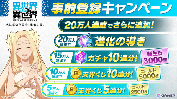 「異世界∞異世界」のサービス開始日が1月27日に決定！ルーデウスやリムル、キリトなどの3Dモデルを映したPVも公開にの画像2