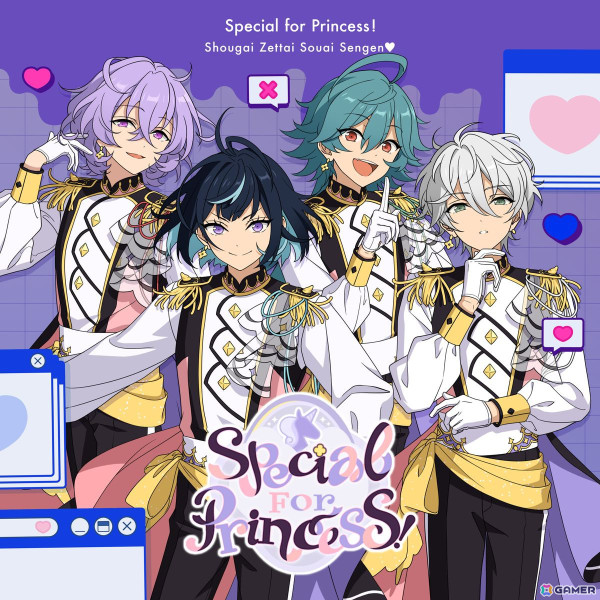 「あんスタ」のユニット「Special for Princess!」初のミニアルバムが2月26日にリリース！初回生産限定盤には特典映像Blu-rayが同梱の画像3