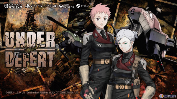 Steam版「UNDER DEFEAT」のストアページがオープン！新機能や新BGM、過去作DLCなどを搭載し2025年上半期に配信予定の画像1