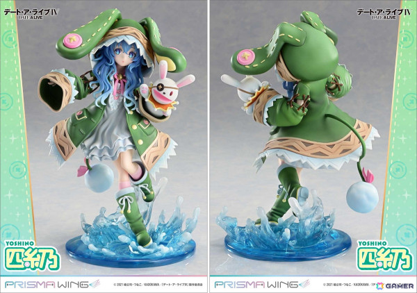 アニメ「デート・ア・ライブ」より四糸乃がPRISMA WINGの1/7スケール完成品フィギュアで登場！左手のよしのんもしっかり再現の画像3