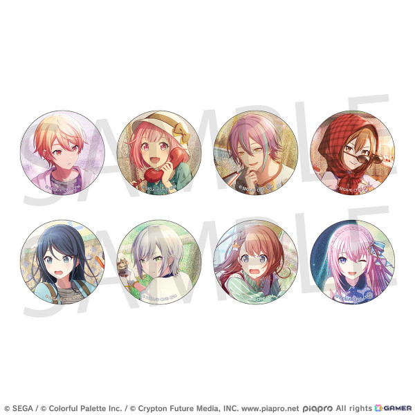 「プロセカ」より「グリッター缶バッジ イベントイラストコレクション vol.37/vol.38」の予約受付がスタート！の画像2