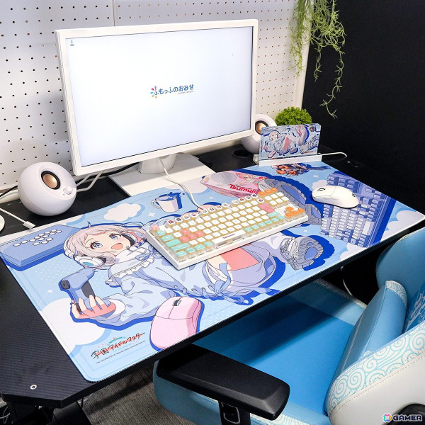「学マス」とふもコレのコラボグッズが予約販売スタート！ゲーミングキーボードやリーリヤの描き下ろしイラストを使用した特大マウスパッドもの画像10