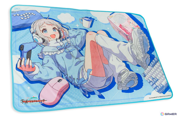 「学マス」とふもコレのコラボグッズが予約販売スタート！ゲーミングキーボードやリーリヤの描き下ろしイラストを使用した特大マウスパッドもの画像14