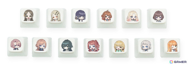 「学マス」とふもコレのコラボグッズが予約販売スタート！ゲーミングキーボードやリーリヤの描き下ろしイラストを使用した特大マウスパッドもの画像5