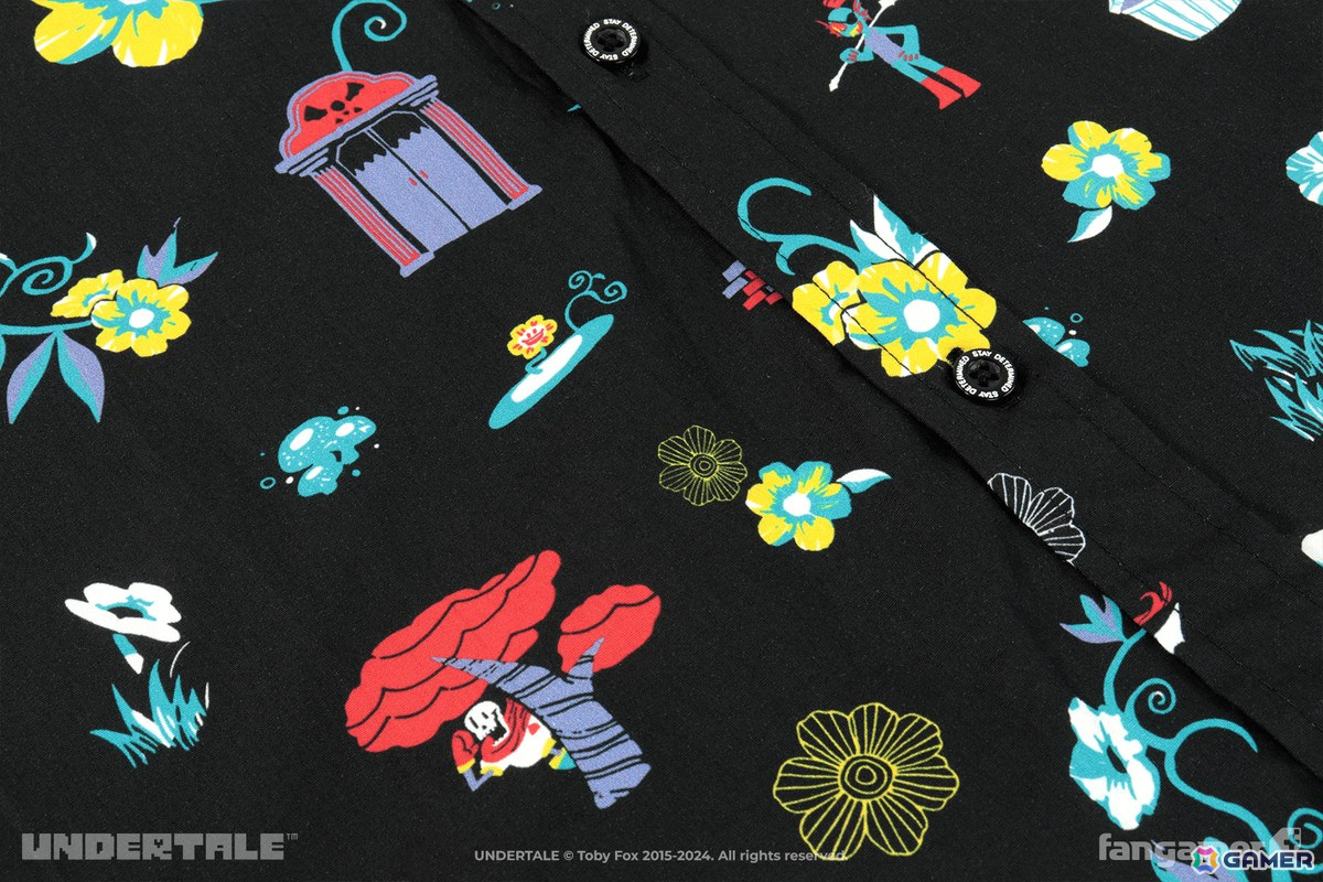 「UNDERTALE」＆「DELTARUNE」とコラボしたバスローブ、半袖シャツ、ぬいぐるみ、シャツが登場！「2025年新春初売祭」もの画像13