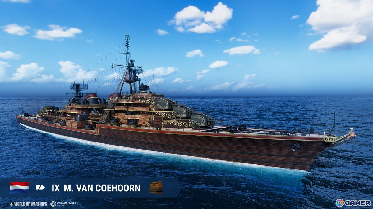 「World of Warships」アップデート「14.0」が配信！新たな敵が登場する「旗艦オペレーション」やオランダ巡洋艦などが登場の画像
