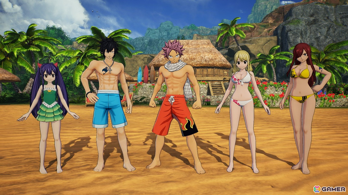 「FAIRY TAIL 2」DLCで追加シナリオ「ホットスプリング・オブ・フェアリーテイル」が配信！衣装セット・水着や「フォトモード」のフレームやポーズも追加の画像4