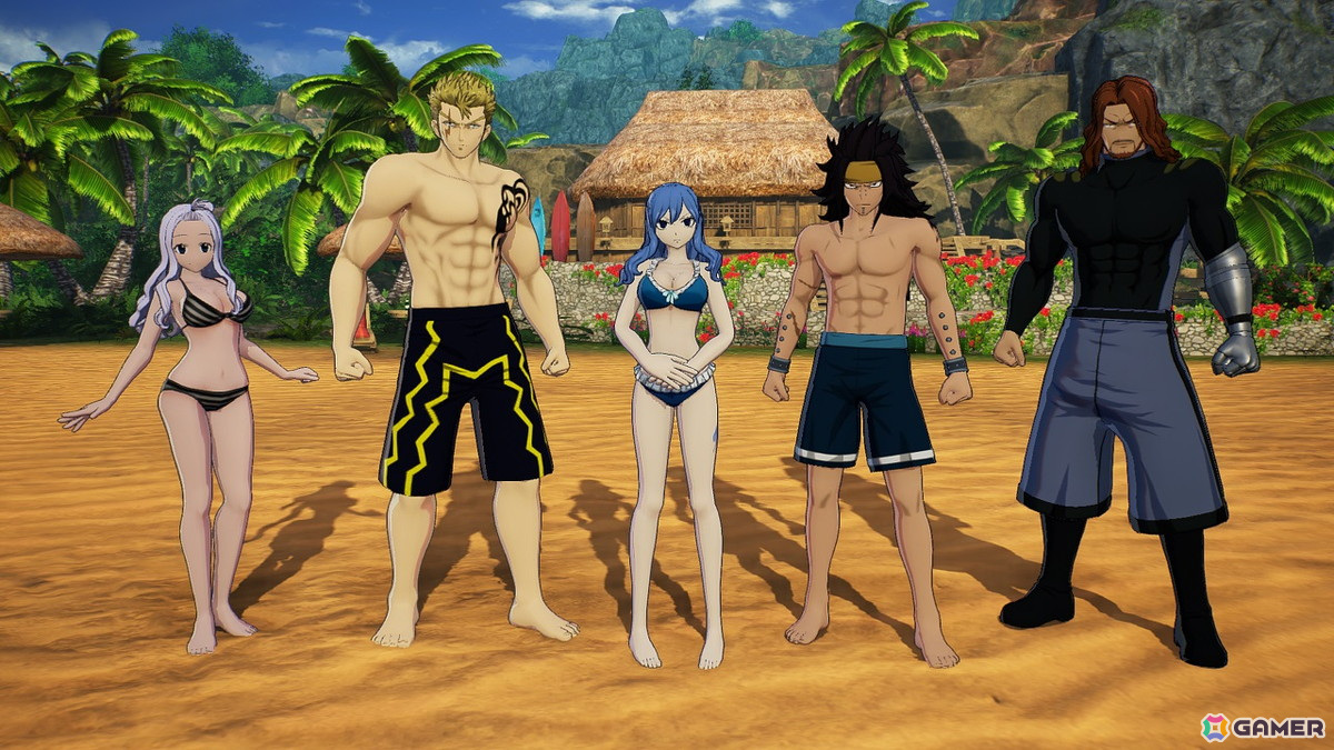 「FAIRY TAIL 2」DLCで追加シナリオ「ホットスプリング・オブ・フェアリーテイル」が配信！衣装セット・水着や「フォトモード」のフレームやポーズも追加の画像5