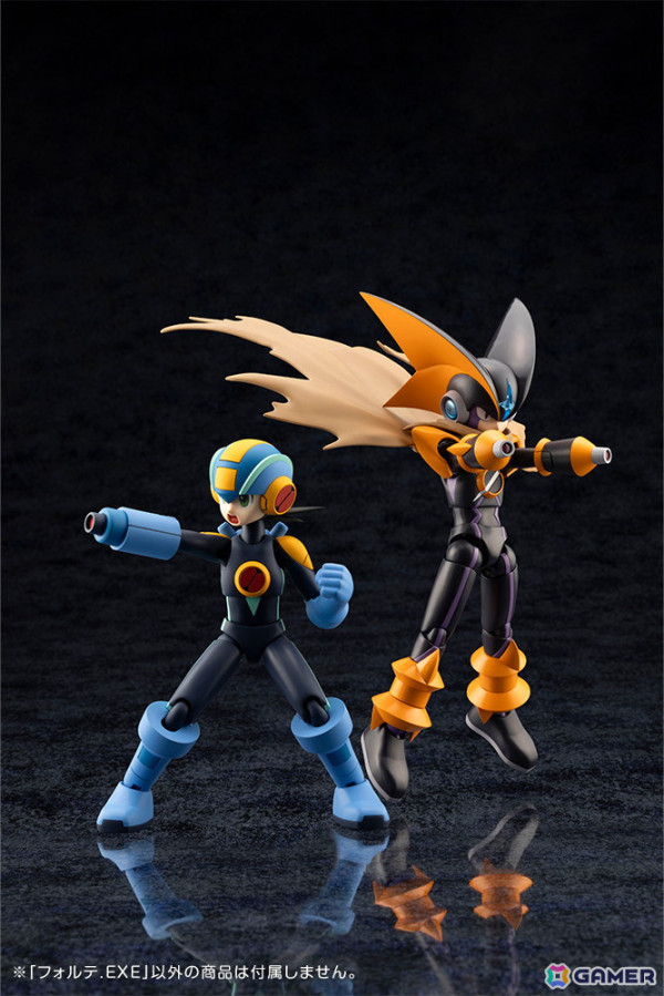 「ロックマンエグゼ」よりフォルテ.EXEが初のプラモデル化！の画像18