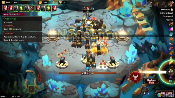 ポケットペアによるローグライクとタワーディフェンスが融合したアクションカードゲーム「Overdungeon | オーバーダンジョン」のSwitch版が配信！の画像4