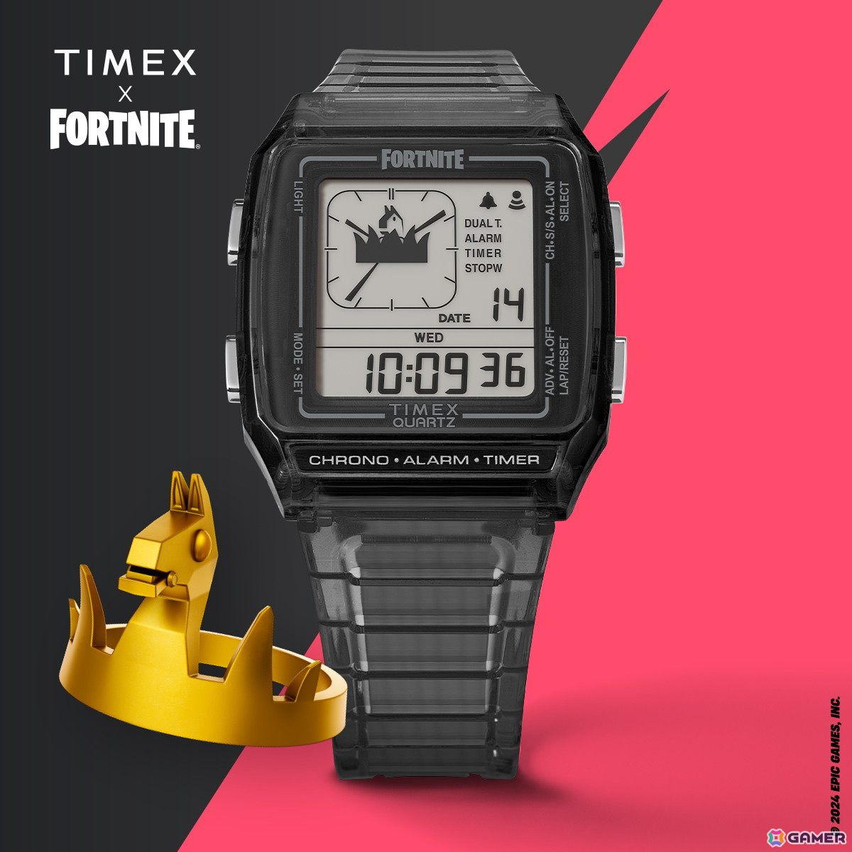 「TIMEX」と「フォートナイト」のコラボレーションウォッチが2月7日に発売！TIMEXの腕時計3モデルをベースとした全6種がラインアップの画像10