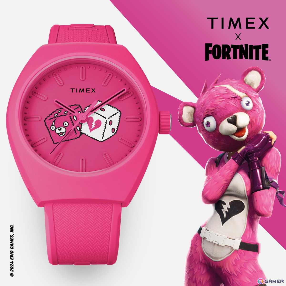 「TIMEX」と「フォートナイト」のコラボレーションウォッチが2月7日に発売！TIMEXの腕時計3モデルをベースとした全6種がラインアップの画像5