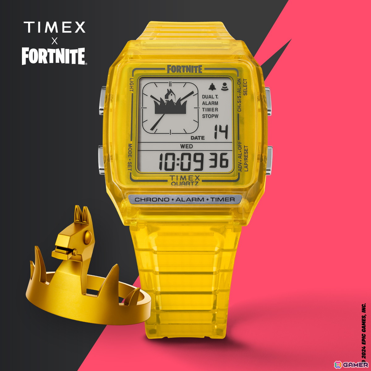 「TIMEX」と「フォートナイト」のコラボレーションウォッチが2月7日に発売！TIMEXの腕時計3モデルをベースとした全6種がラインアップの画像8