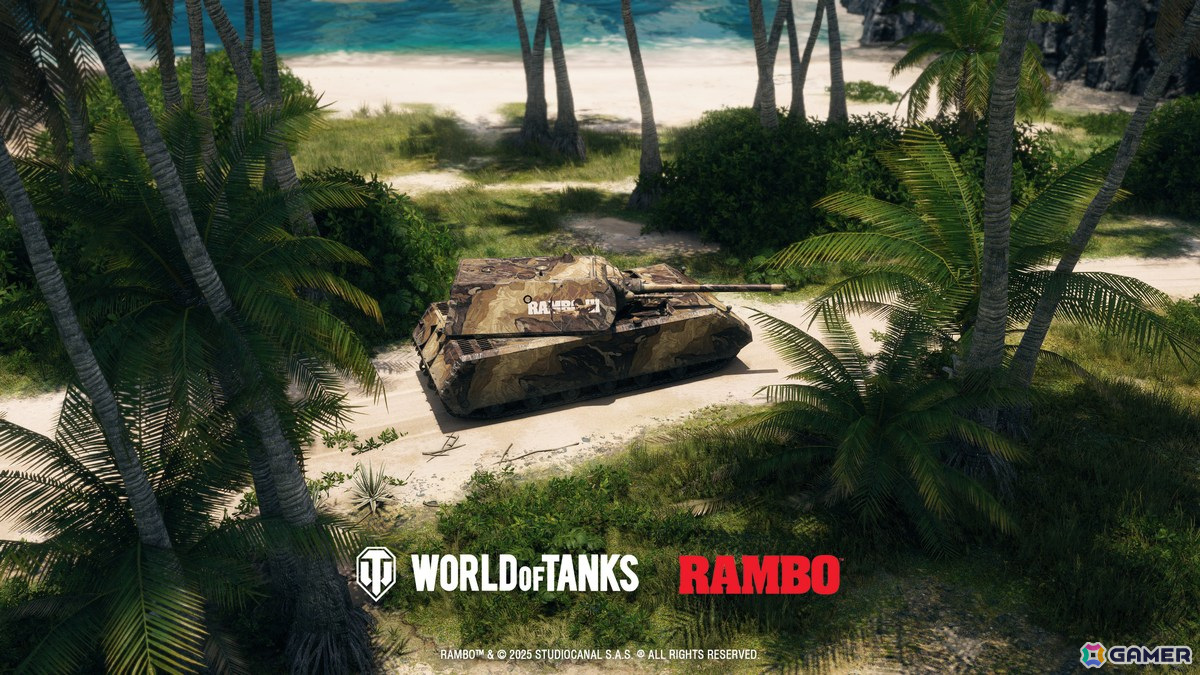 「World of Tanks」で映画「ランボー」3部作とのコラボが1月16日より開催！バトルパス報酬にはジョン・ランボーやランボー仕様の重戦車が登場の画像11