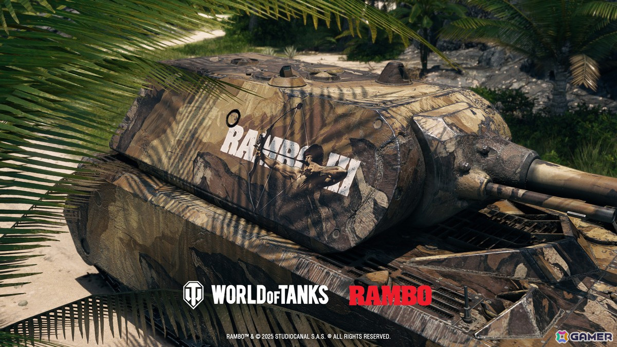 「World of Tanks」で映画「ランボー」3部作とのコラボが1月16日より開催！バトルパス報酬にはジョン・ランボーやランボー仕様の重戦車が登場の画像14