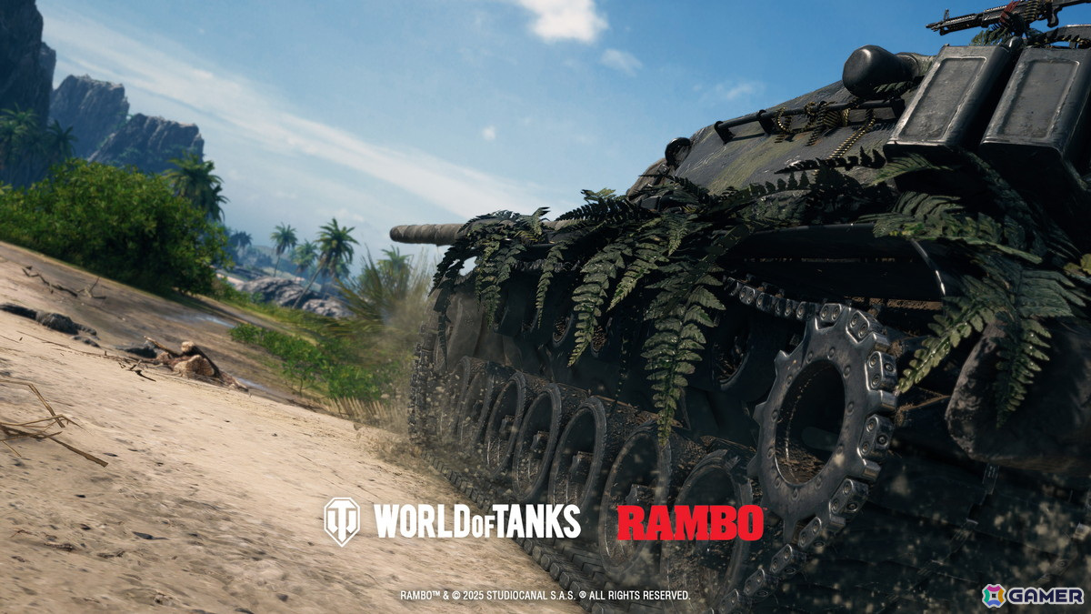 「World of Tanks」で映画「ランボー」3部作とのコラボが1月16日より開催！バトルパス報酬にはジョン・ランボーやランボー仕様の重戦車が登場の画像16