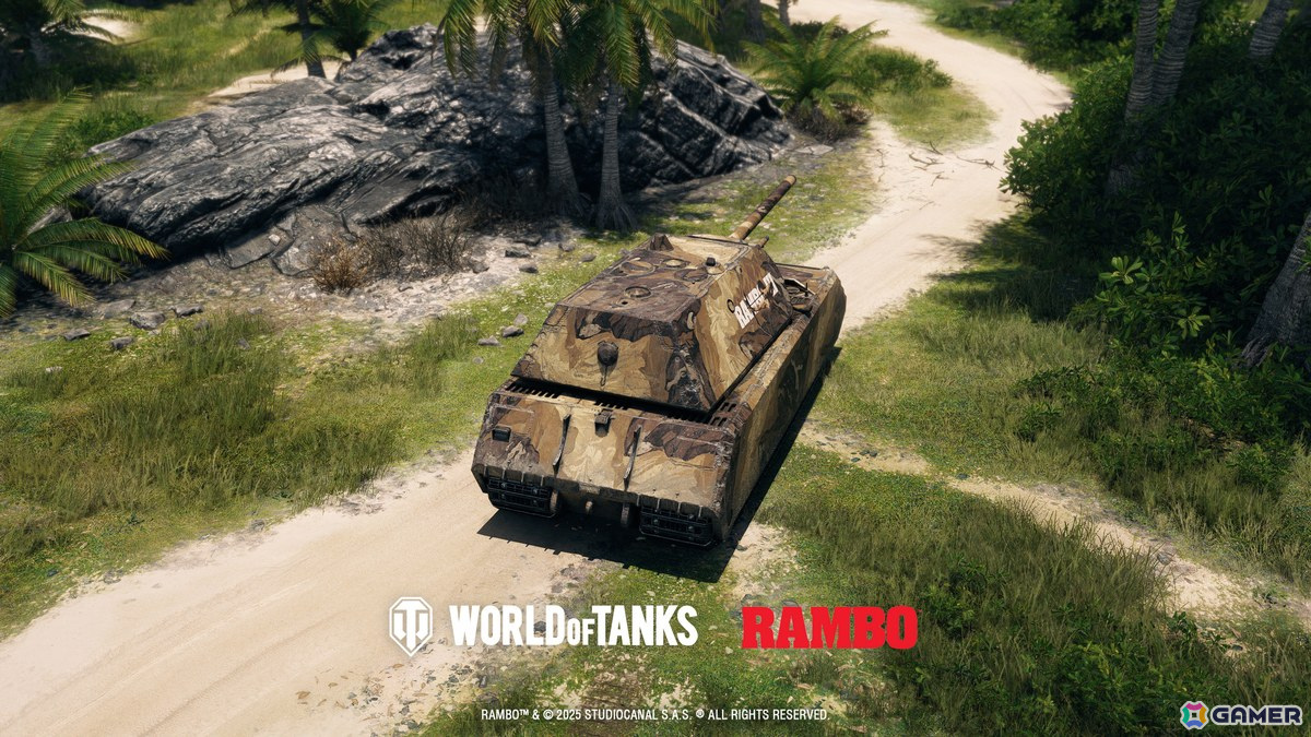 「World of Tanks」で映画「ランボー」3部作とのコラボが1月16日より開催！バトルパス報酬にはジョン・ランボーやランボー仕様の重戦車が登場の画像4