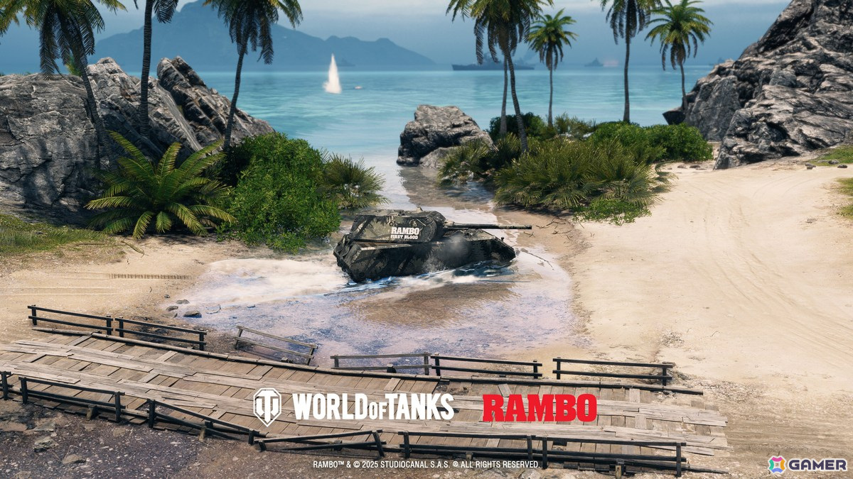 「World of Tanks」で映画「ランボー」3部作とのコラボが1月16日より開催！バトルパス報酬にはジョン・ランボーやランボー仕様の重戦車が登場の画像6