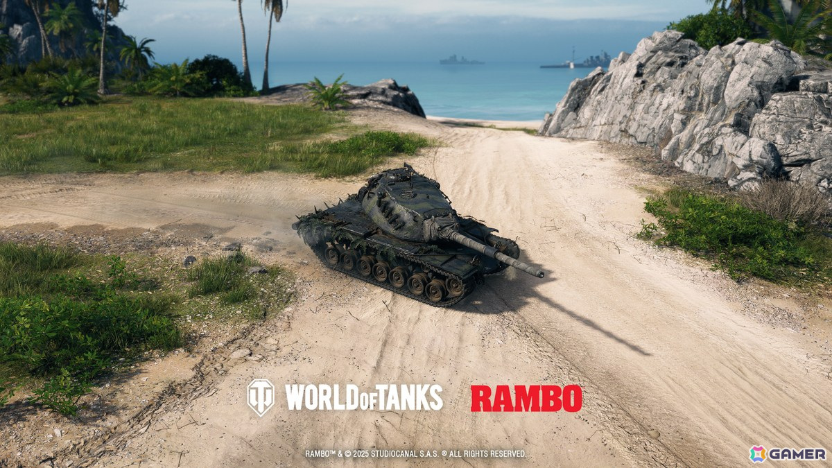 「World of Tanks」で映画「ランボー」3部作とのコラボが1月16日より開催！バトルパス報酬にはジョン・ランボーやランボー仕様の重戦車が登場の画像7