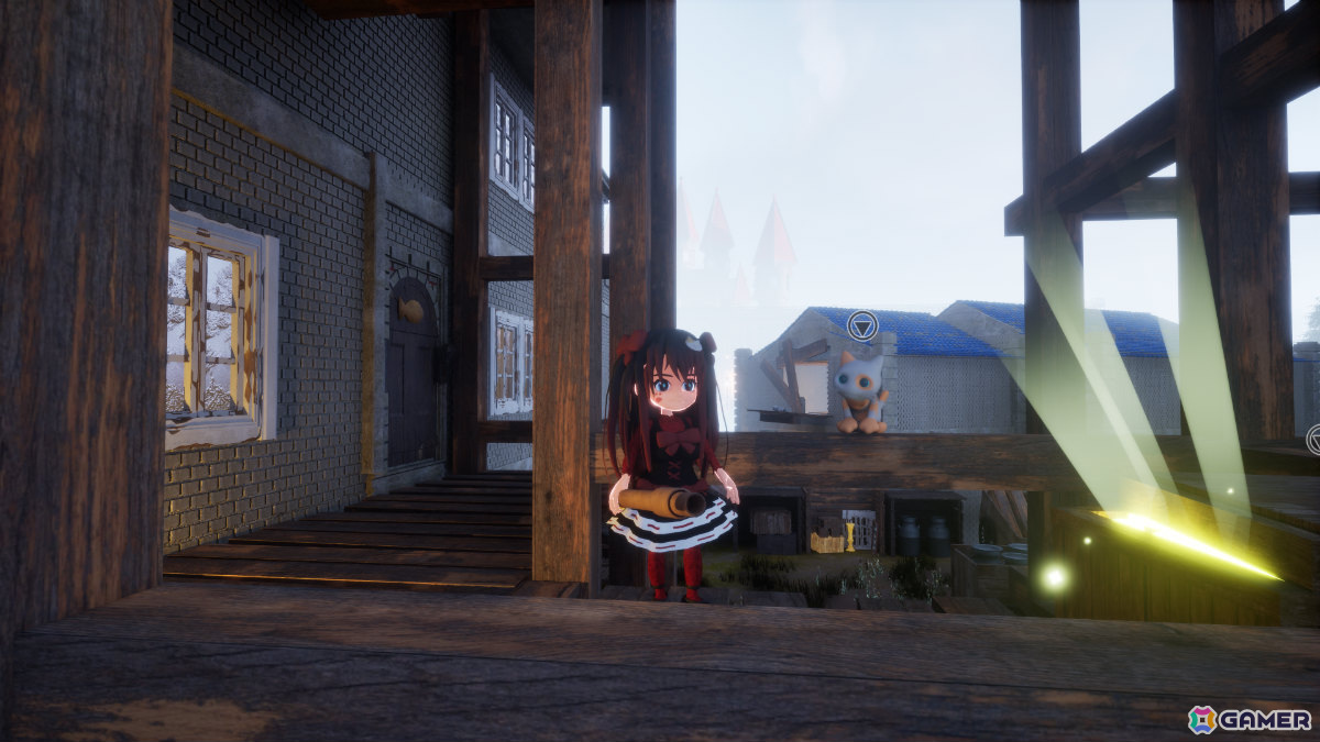 怪異を倒して猫の幸せな家を作り上げるハートフル＆ダークホラーゲーム「幽霊屋敷と猫の家」がSteamでリリース！の画像3