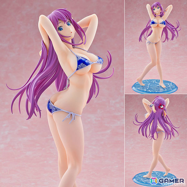 「グリザイア：ファントムトリガー」レナがメタリックブルーのビキニ姿で立体化！スタイル抜群のボディに注目の画像1