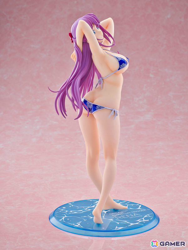 「グリザイア：ファントムトリガー」レナがメタリックブルーのビキニ姿で立体化！スタイル抜群のボディに注目の画像9