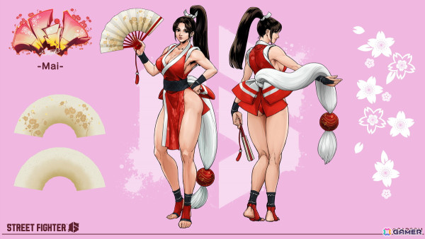 「ストリートファイター6」Year 2追加キャラクター第3弾「舞」は2月5日に参戦！ゲームプレイ映像やOutfit 2の情報も公開の画像2